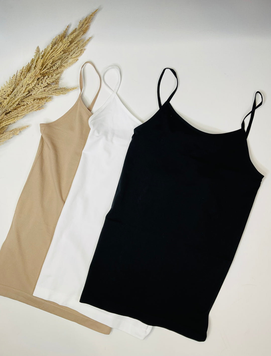 Stretchy Base Layer Cami : 3 Colors
