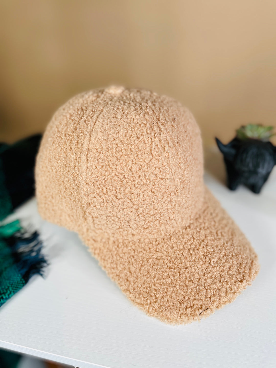 Cozy Cap : Sherpa Baseball Hat
