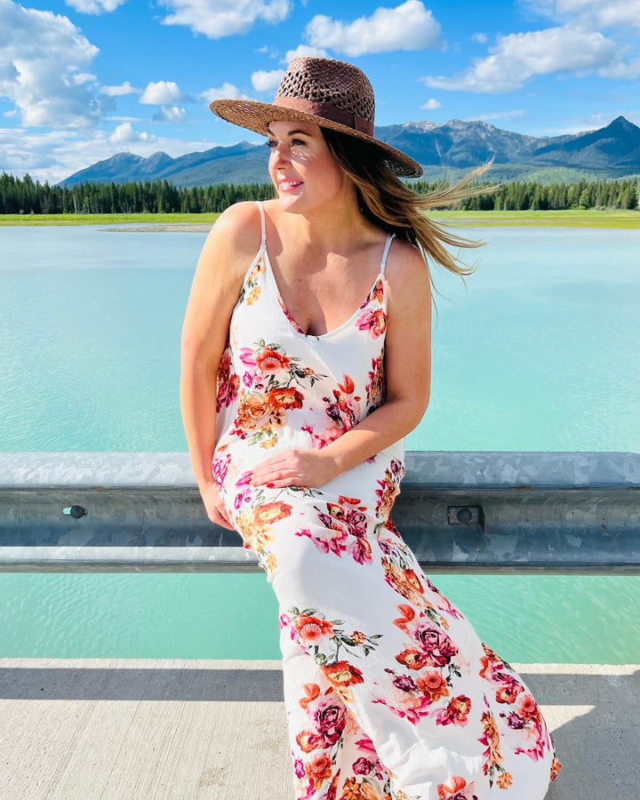 Wide Brim Straw Panama Hat
