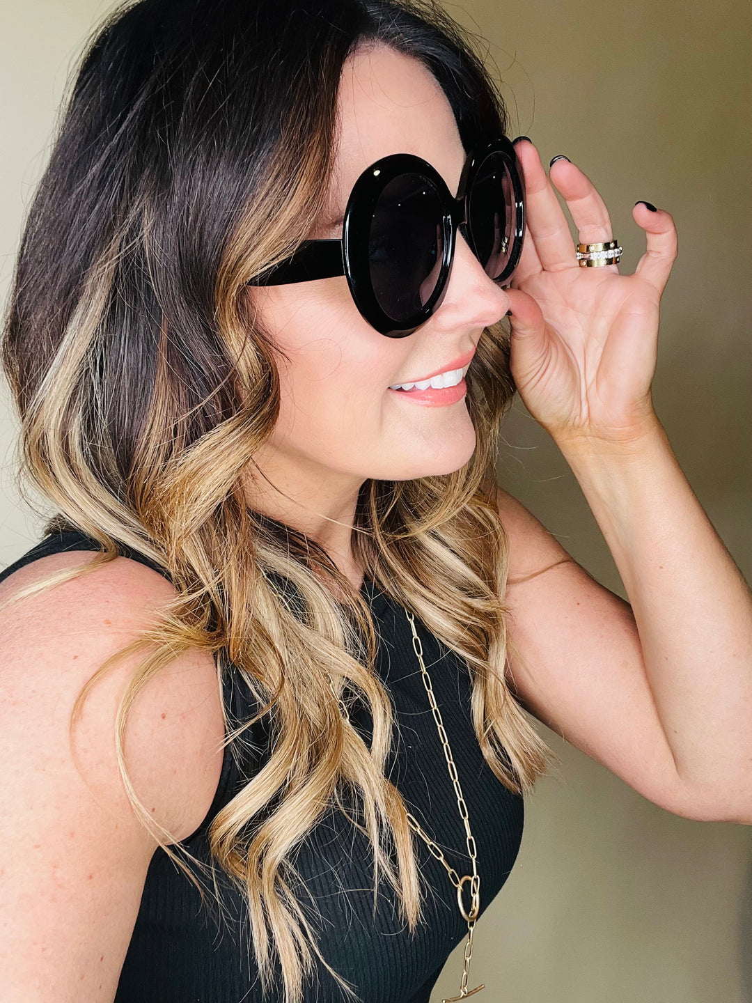 Retro Round Sunglasses