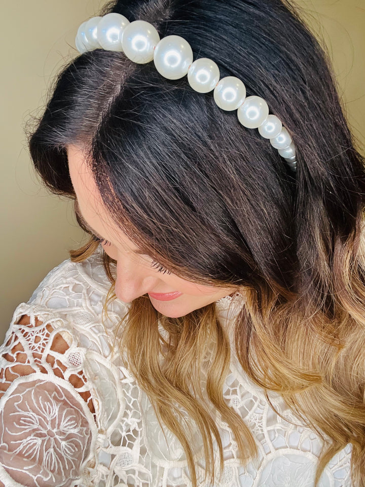 Gradient Pearl Headband