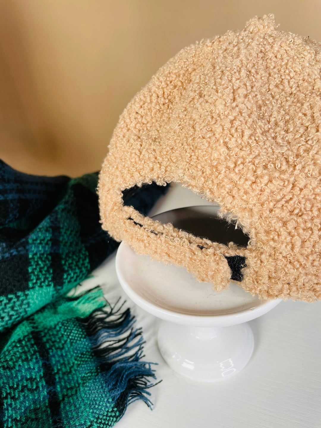 Cozy Cap : Sherpa Baseball Hat