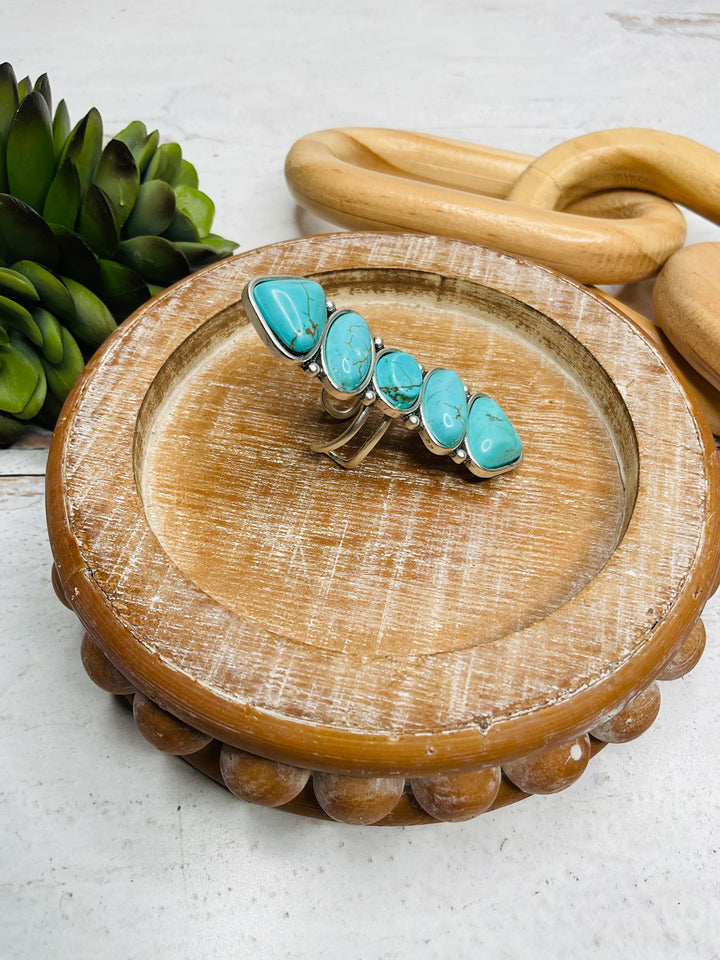 Turquoise Arrow Ring
