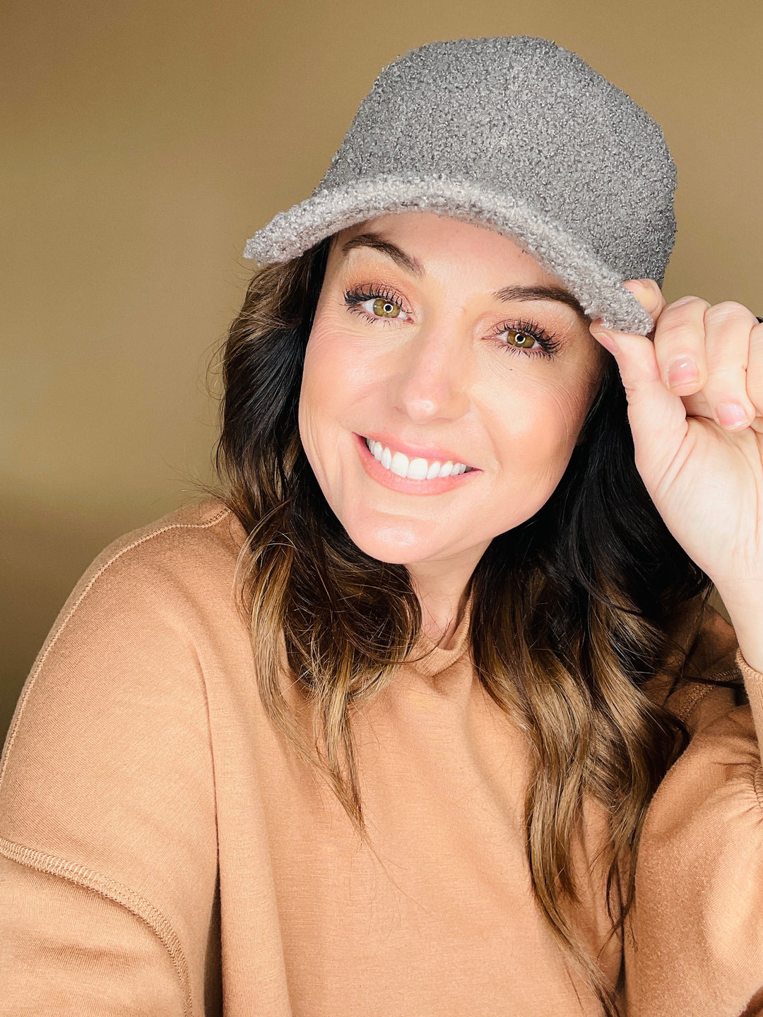Cozy Cap : Sherpa Baseball Hat