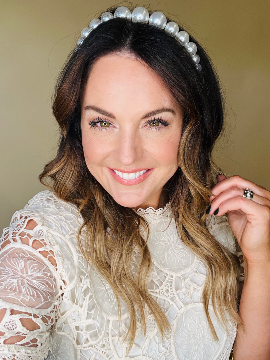 Gradient Pearl Headband