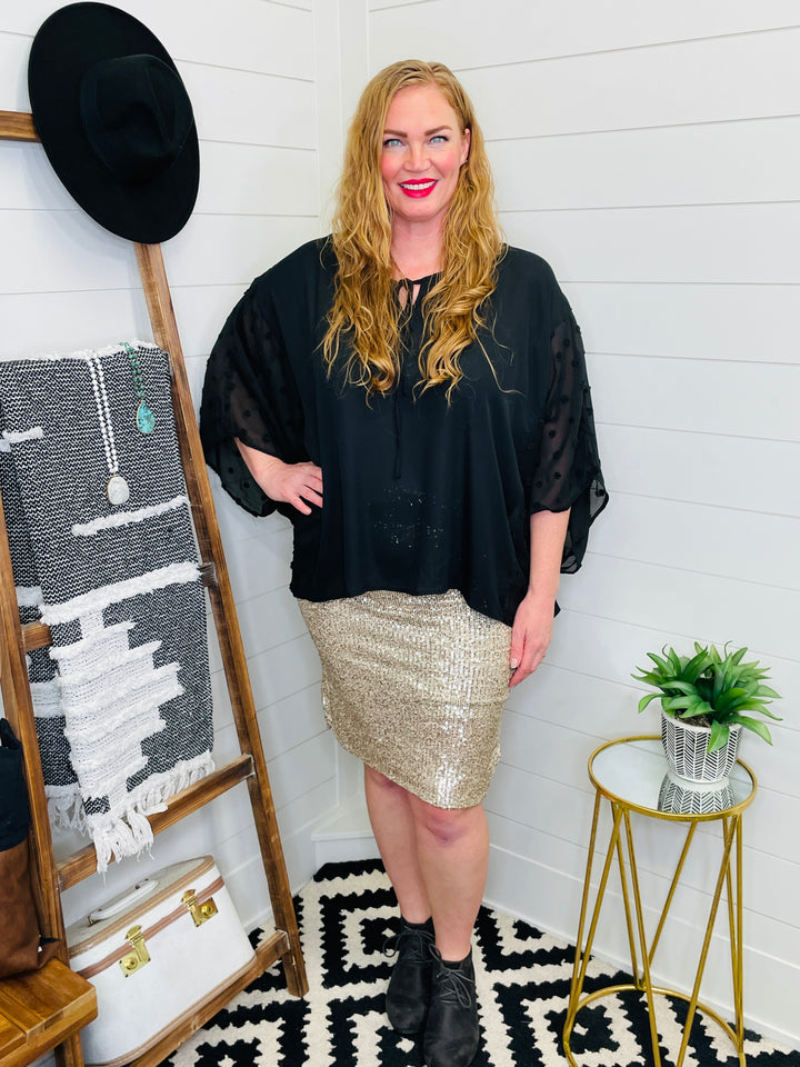 Show Me Your Sequins Skirt : 2 Colors