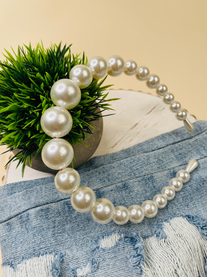 Gradient Pearl Headband