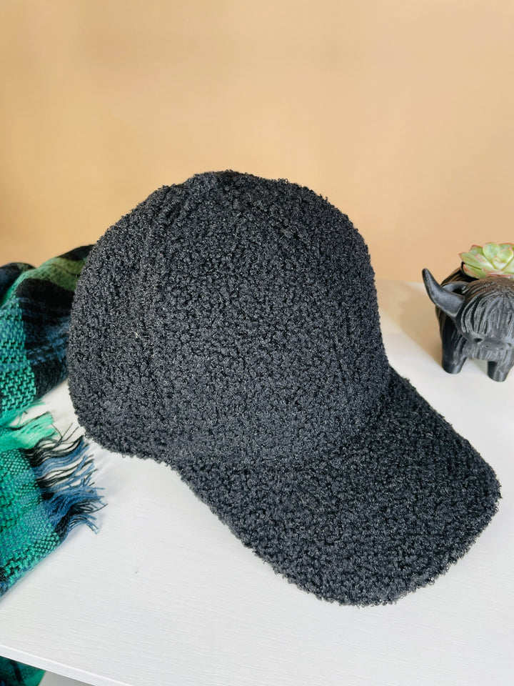 Cozy Cap : Sherpa Baseball Hat