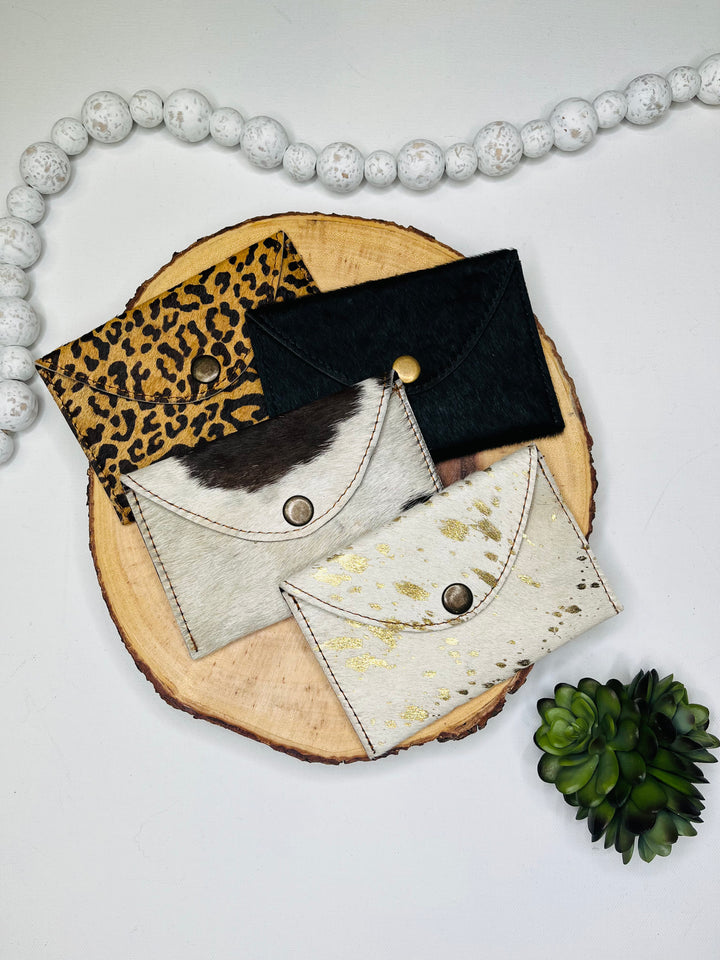 Love Lindsey Leather Cowhide Coin Purse