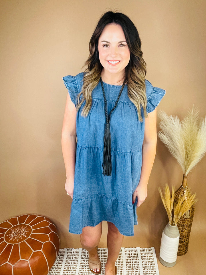 Love Lindsey Leather: Long Braided Tassel Necklace