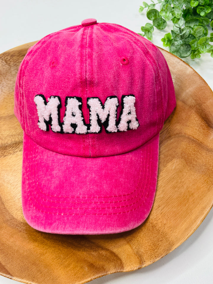 MAMA : Sherpa Patch Baseball Cap