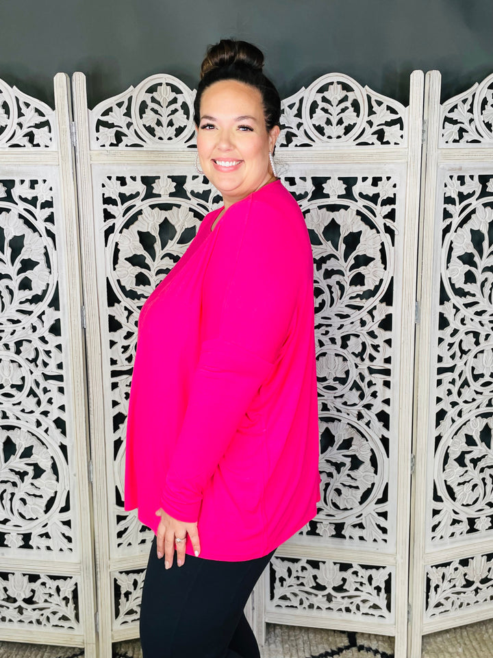 NEW Colors! Luxe Round Neck Tunic : 4 Colors