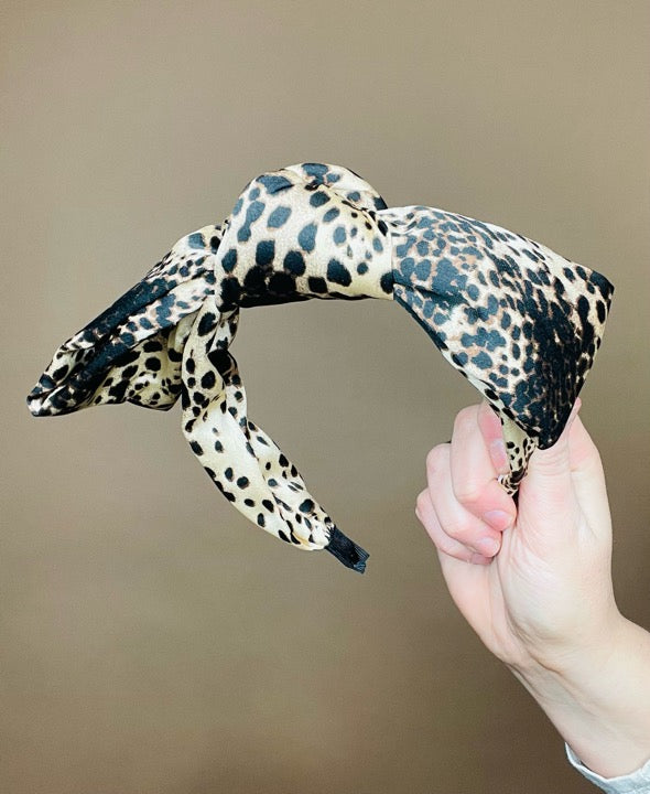 Leopard: Put A Bow On It Headband