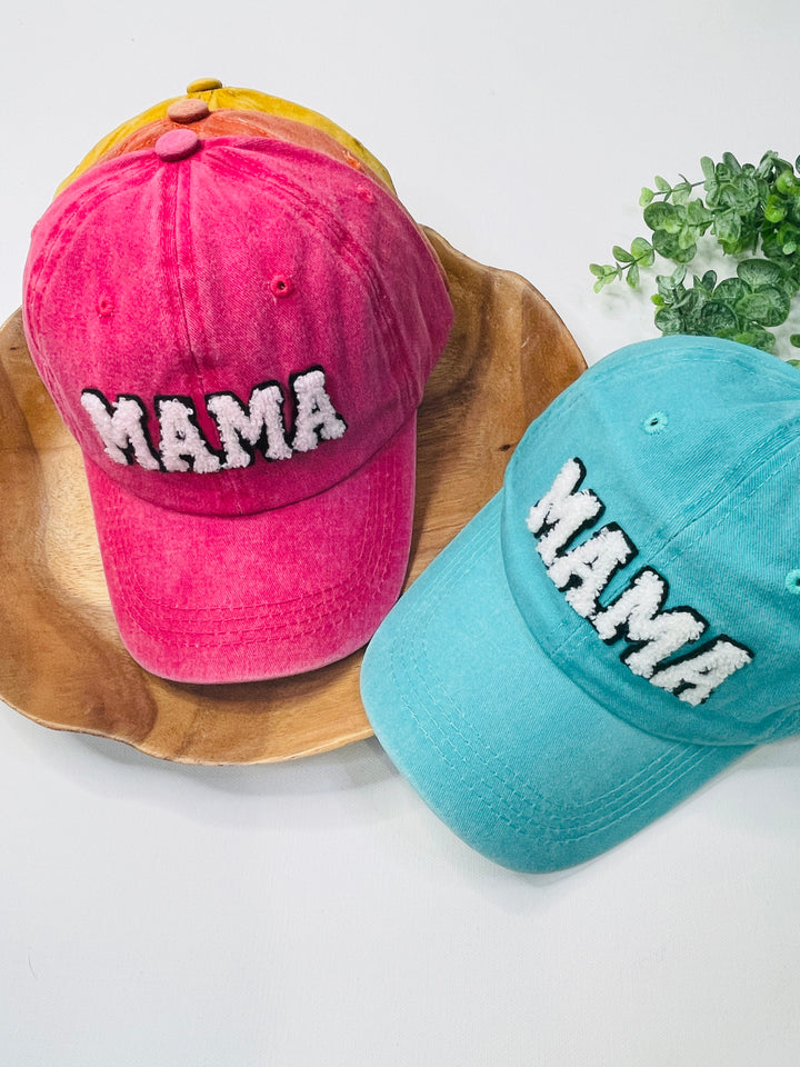 MAMA : Sherpa Patch Baseball Cap