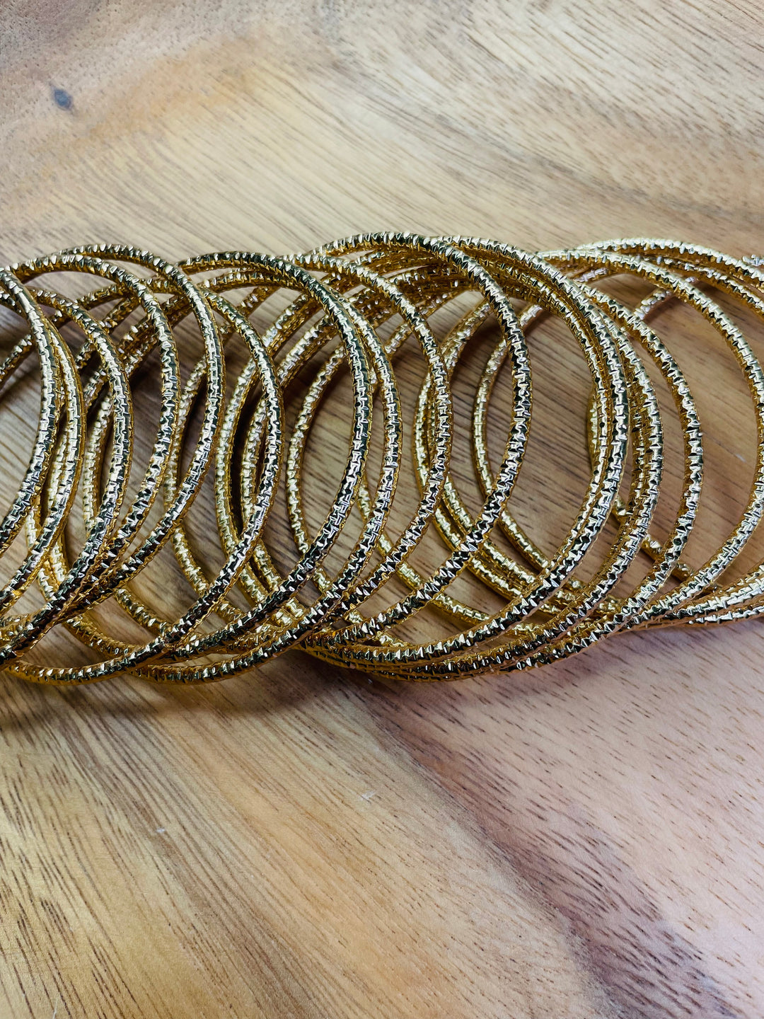 All That Glitters : Gold Bangle Set