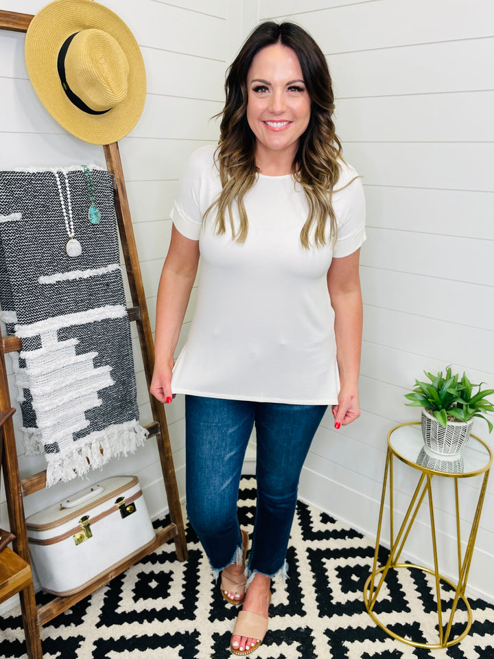 Taron Modal Tunic Top : 3 Colors