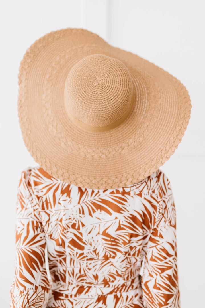 Ocean Avenue Wide Brim Straw Hat