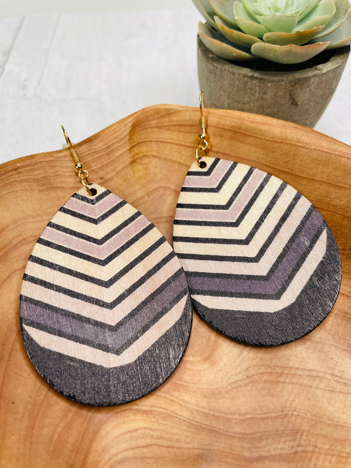 Aztec Chevron Teardrop