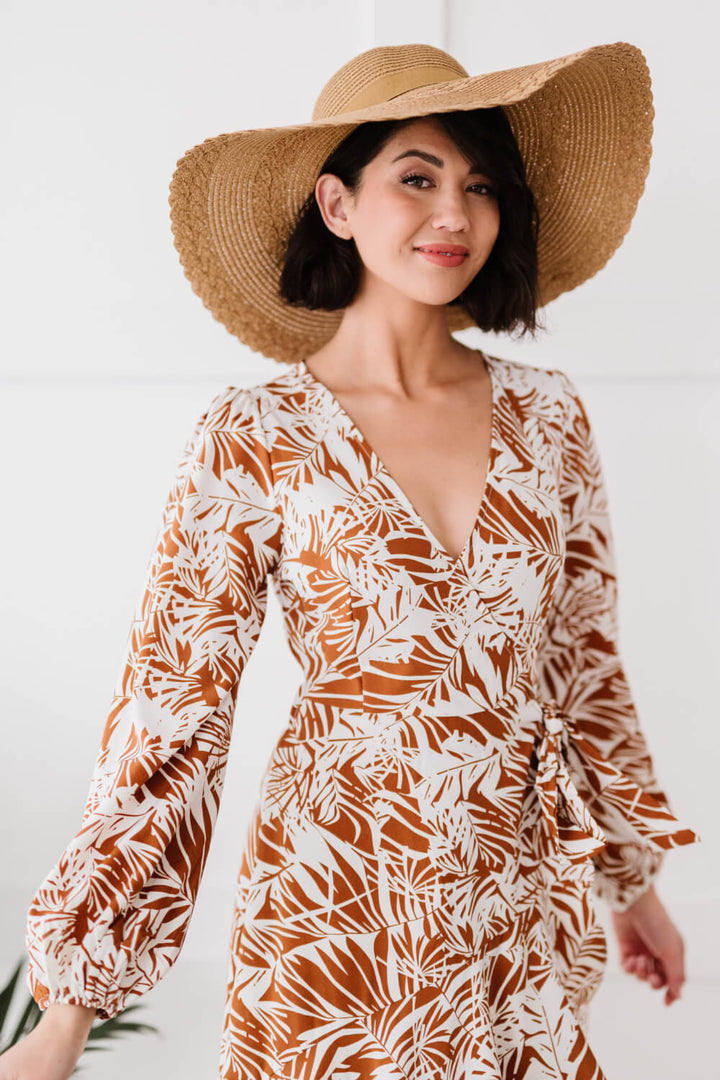 Ocean Avenue Wide Brim Straw Hat