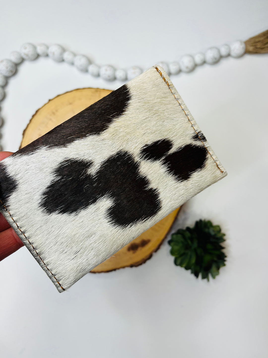 Love Lindsey Leather Cowhide Coin Purse