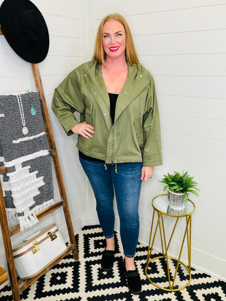 Great Outdoors Olive Anorok Jacket