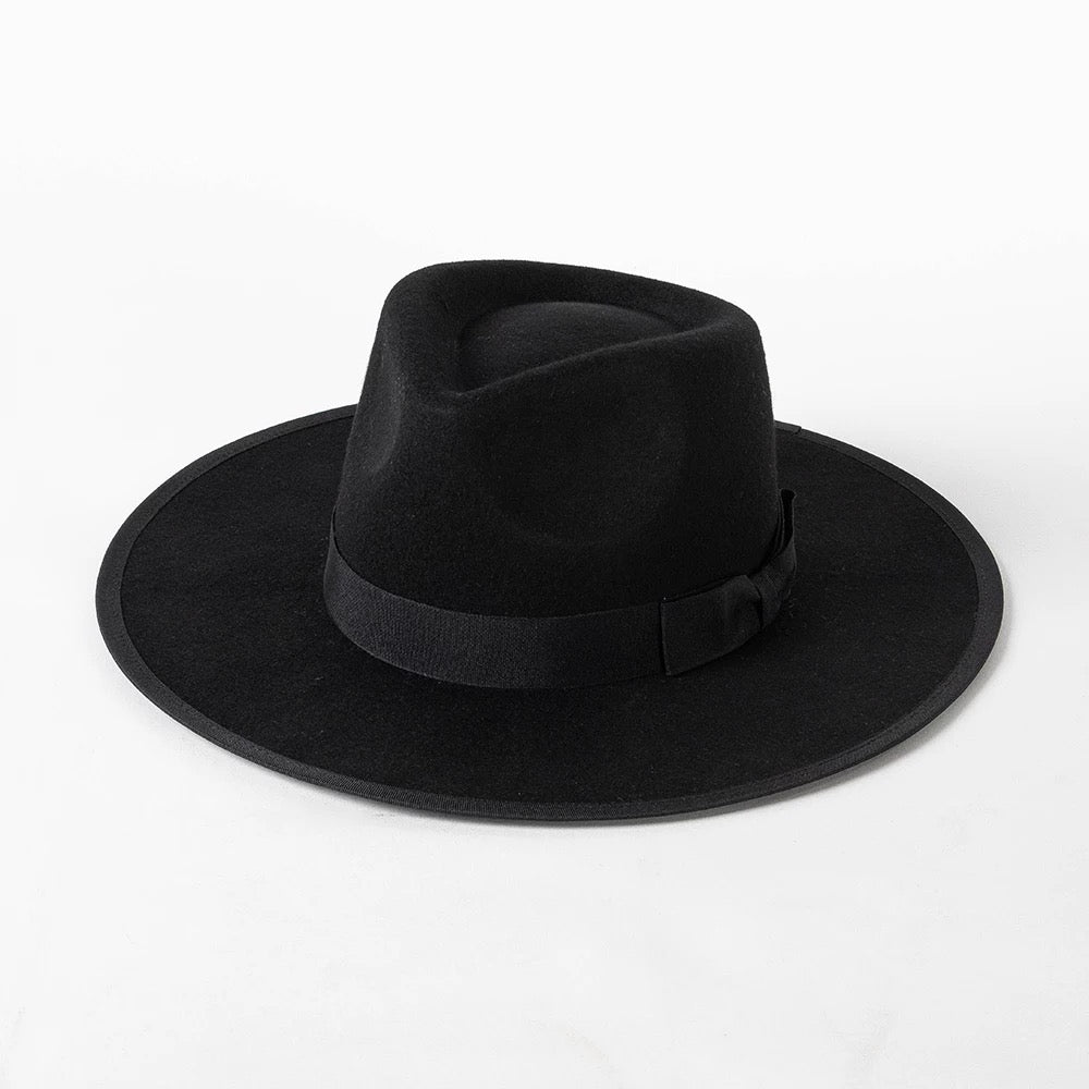 Love Lindsey Custom Wool Wide Brim Rancher Hat